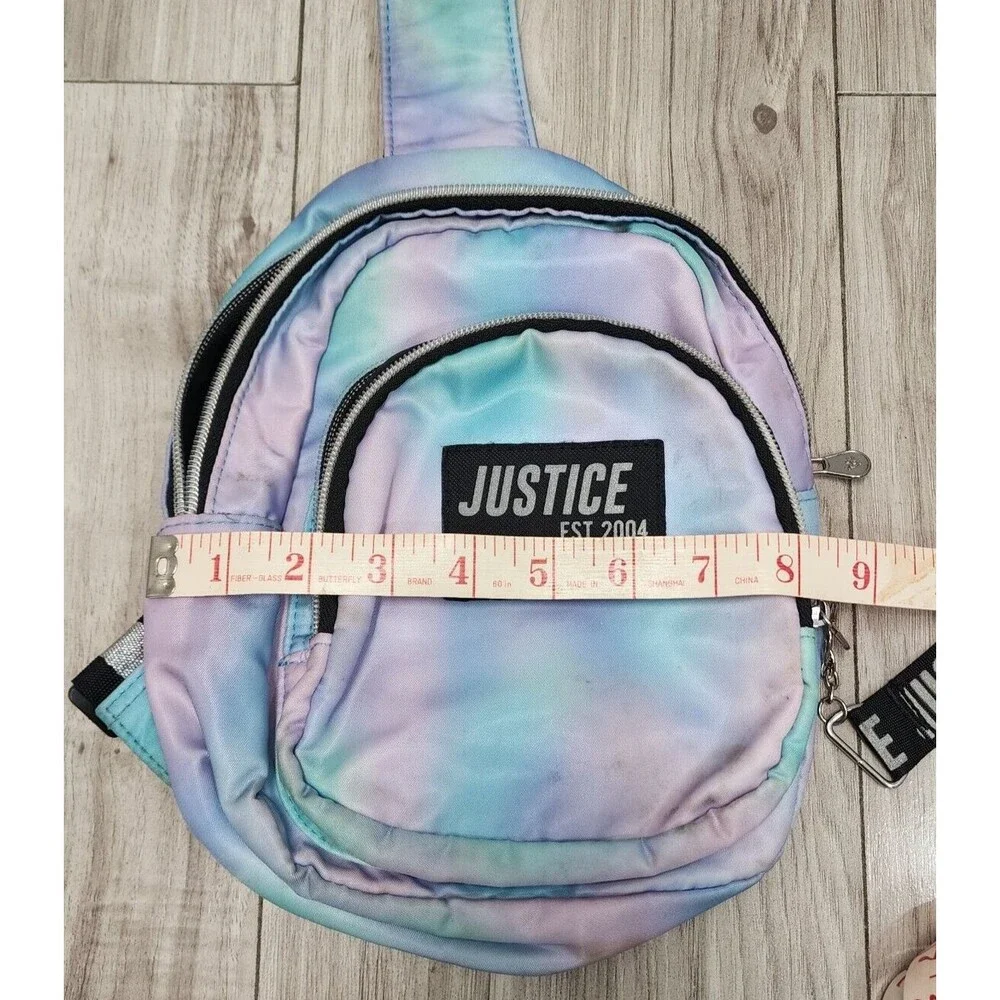 Justice DIY Effect Becky Crossbody Mini Bag